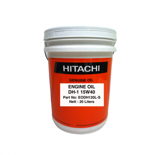 Hitachi Engine Oil 15W40 DH1 -Pail (20L) - Hitachi Construction ...